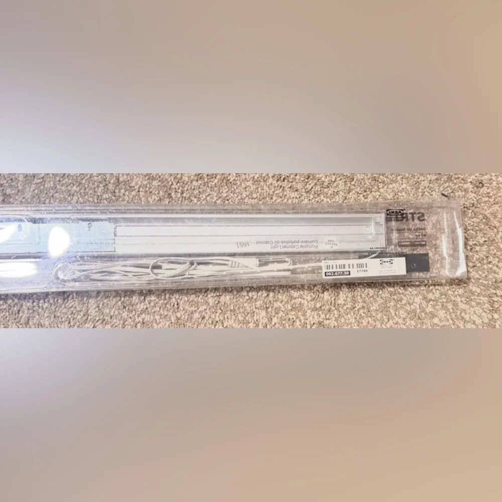 IKEA Striberg 26” Automatic Motion Silver LED Closet or Pantry Light (#B)